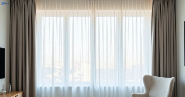 Restored vibrant drapes in ambarvale-nsw QLD after Matty Curtain Cleaning